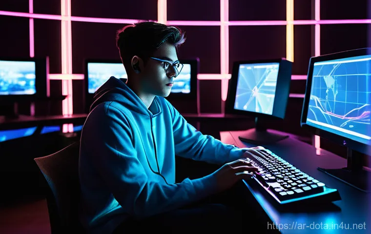 도타2 픽 밴 전략 - **Prompt:** A moment of triumph and synergy captured among three young adult gamers, approximately 1...