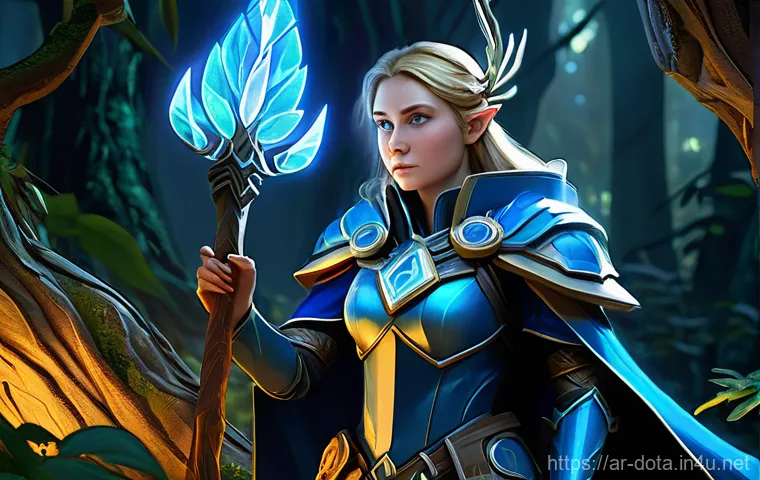 도타2 디워딩 방법 - **Prompt:** A detailed, high-angle digital painting of a dynamic Dota 2 map, specifically focusing o...